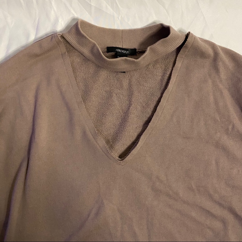 Forever 21 Cut Out Sweater